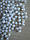 Бусини круглі " Цукерки" 10 мм, білі 500 грамів, фото 9