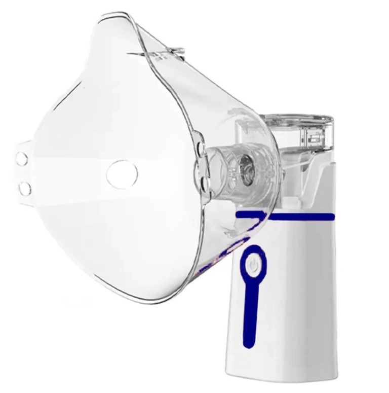 Небулайзер ультразвуковий портативний M-202 9084, біло-синій