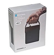 Портативна Bluetooth колонка STOCKWELL W2 9147, чорна, фото 5
