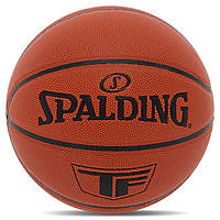 Мяч баскетбольный PU SPALDING TF 77707Y №7 коричневый sl