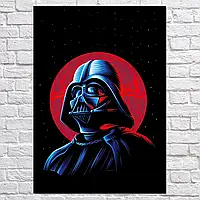 Плакат "Дарт Вейдер, Звёздные Войны, Darth Vader, Star Wars", 60×43см