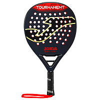 Ракетка для падел тенниса Joma TOURNAMENT 401185-106 черный-красный sl