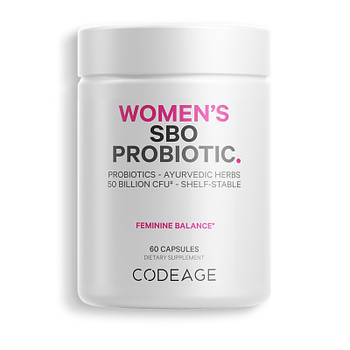 CodeAge Women's SBO Probiotic / Жіночий пробіотик 50 млрд КУО 60 капсул BX524