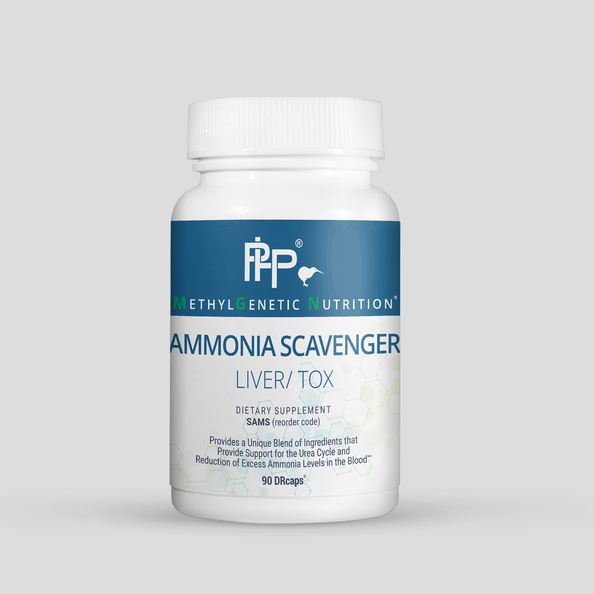 Ammonia Scavenger (Liver/Tox) Формула поглинання аміаку, 90 капсул, MFG 01/2025 + 2 роки