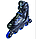 Високоміцні ролики Scale Sports "ADULT SKATES XL LF 935" з регульованим розміром 41-44 (BLUE), фото 3