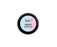 Гель для нарощування Divia Di1710 Liquid Builder Gel GL01 Clear 5г