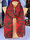 Жіночий яскравий шовковий шарф з малюнком розмір 90-170 см ціна гуртом, фото 2