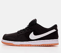 Кроссовки Nike SB Dunk Black White, Мужские кроссовки, найк данк