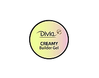 Гель для нарощування Divia Di1721 Creamy Builder Gel GC01 Clear 14г
