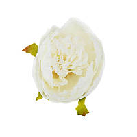 Набор декоративных цветов "Бутон пионии" белый