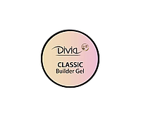 Гель для нарощування Divia Di1716 Classic Builder Gel GS01 Clear 14г