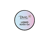 Гель для нарощування Divia Di1711 Liquid Builder Gel GL01 Clear 14г