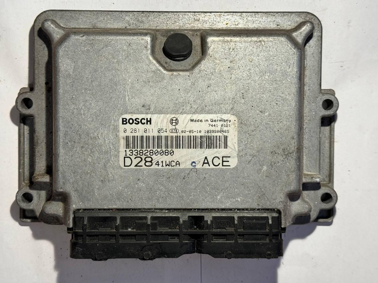 Електронний блок керування CITROEN Jumper 0281011054 Bosch 0 281 011 054 / 1039S00465