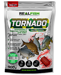 Підгодовування RealFish Tornado карась зелений часник 900 г