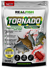 Підгодовування RealFish Tornado фідер кукурудза бондюель 900 г