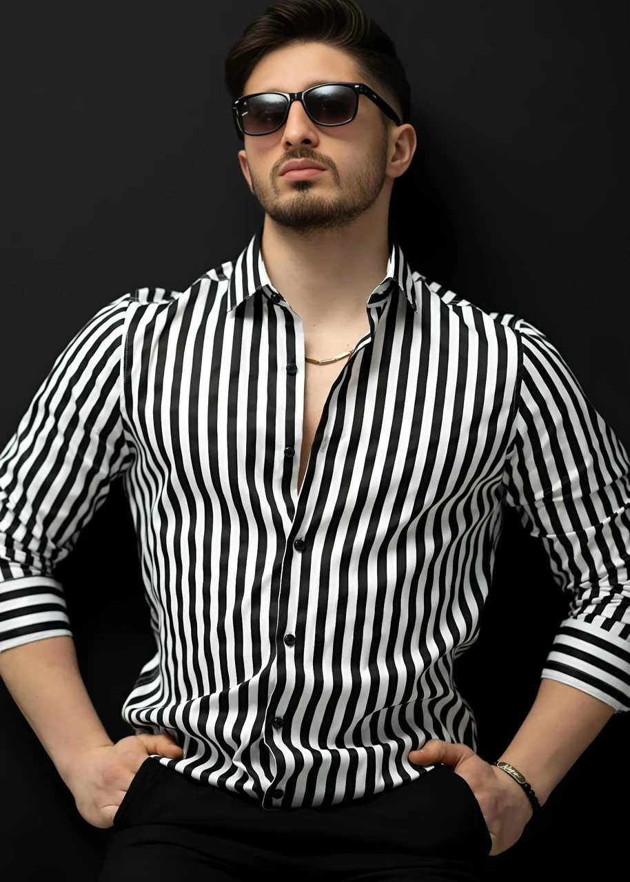 Сорочка біла чоловіча молодіжна M L XL XXL 3XL 01-34-301, фото 1