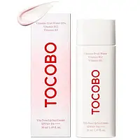 Тонізуючий сонцезахисний крем Tocobo Vita Tone Up Sun Cream Deluxe SPF50+ PA++++ 50 ml