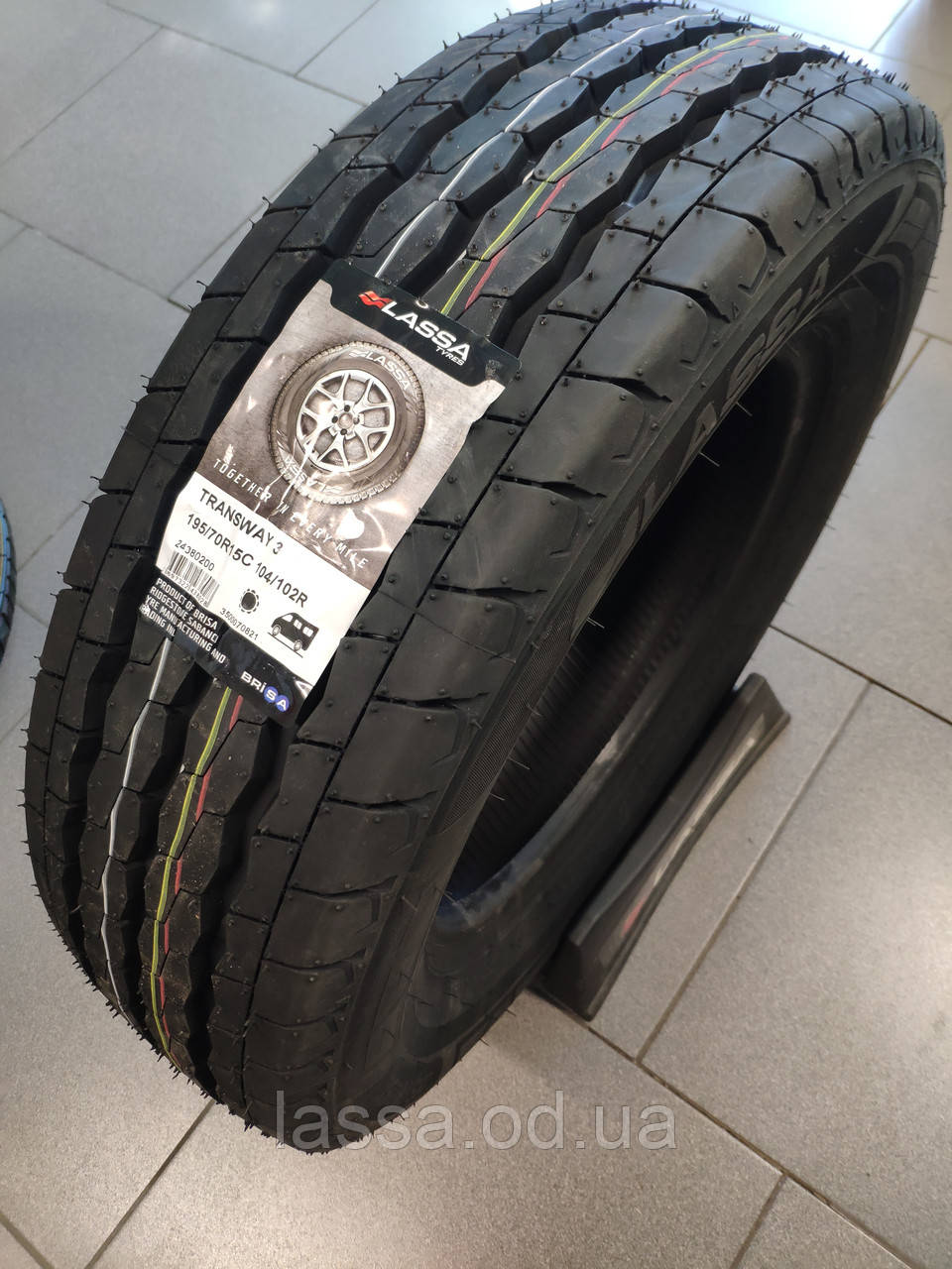 Шина Lassa Transway 3 195 / 70 R15C 104/102R (Туреччина 2025`р)