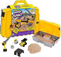 Кинетический песок Строительство в чемодане (Kinetic Sand Construction Site Folding Sandbox)