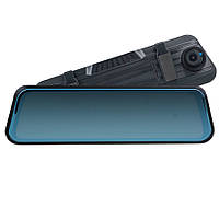 QWE Видеорегистратор зеркало с камерой заднего вида Touch Screen Super FULL HD парктроник Vechicle Blackbox