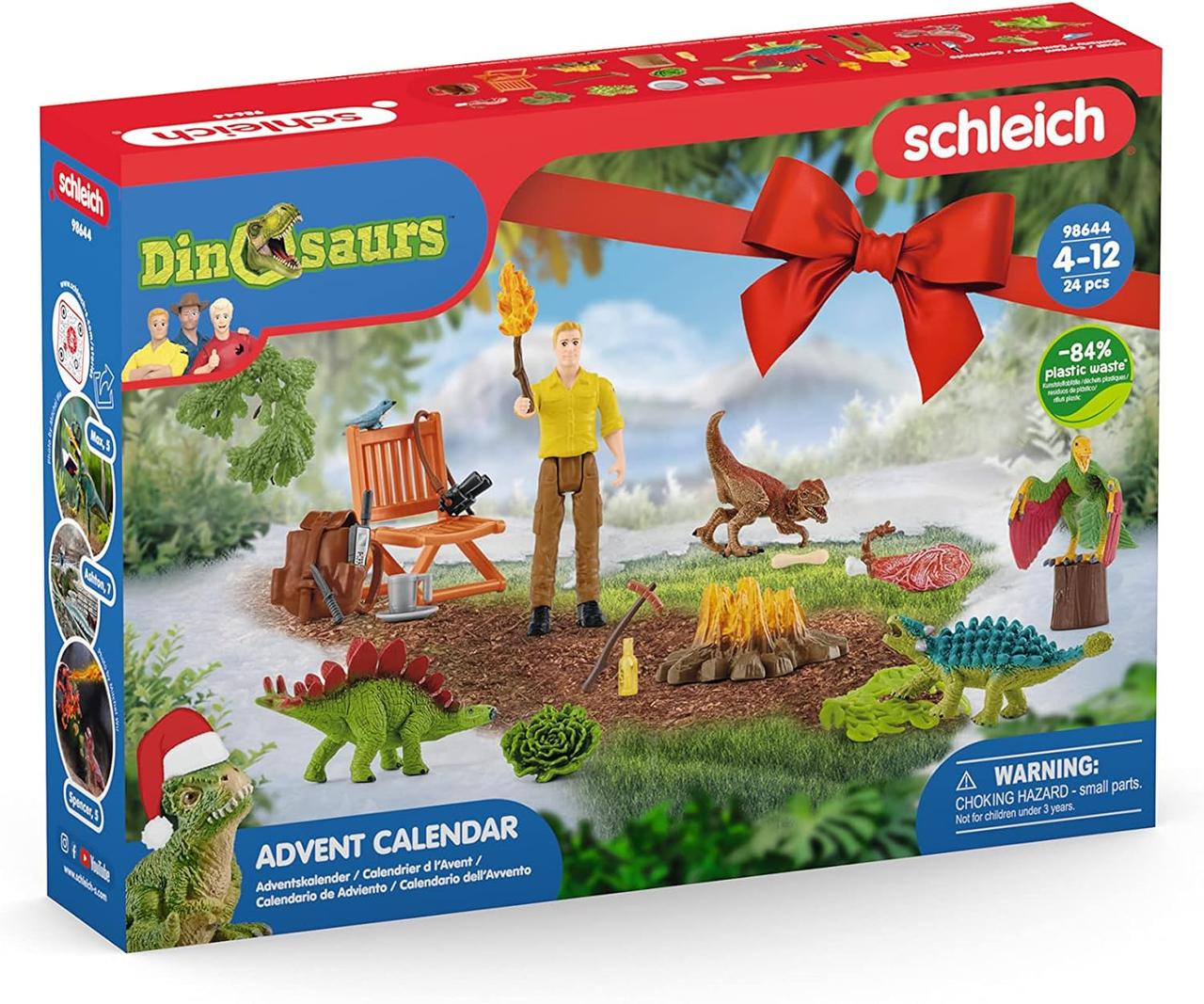 Андвент-календар Динозаври (Schleich Dinosaurs Advent 98644)