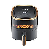 QWE Аэрофритюрница Sokany SK-10014 Healthy AirFryer 1300W 4.8l мультипечи аэрогрили