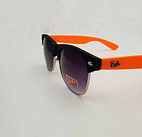 Солнцезащитные очки унисекс, брендовые, стильные, оранжевые очки с поляризацией