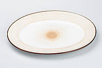 QWE Тарелка плоская круглая керамическая 13 см тарелка обеденная