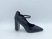 Шкіряні туфлі на підборах. Erisses. Маленькі (33, 34, 35) розміри.