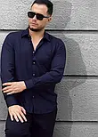 Модна сорочка чоловіча з кишенею M XXL 3XL 52-73-601, фото 3