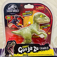 Гуджитсу Heroes of Goo Jit Zu Jurassic World - Chomp Attack Stretch Charlie Dinosaur Чарли!