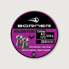 Кулі Borner Hollow Point, 250 шт