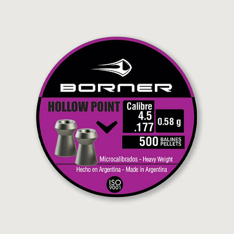 Кулі Borner Hollow Point, 500 шт, фото 2