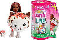 Кукла Барби Челси Комбо Котик в костюме красной панды Меняет цвет Barbie Cutie Reveal Chelsea HRK28