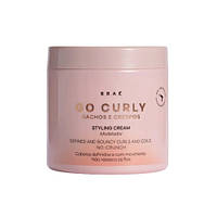 Brae Go Curly Crespos Styling Cream Крем для стайлинга вьющихся волос, 500 мл