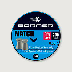 Кулі Borner Match, 250 шт