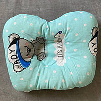 Детская ортопедическая подушка для новорожденных Бабочка