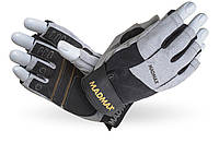 Перчатки для фитнеса и тренажерного зала MadMax MFG-871 Damasteel Grey/Black L r_980