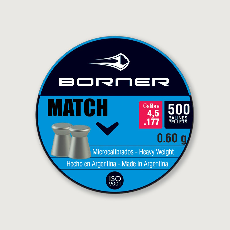 Кулі Borner Match, 500 шт