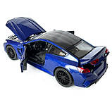 Машинка металева  BMW M8 Competition Coupe БМВ синя звук світло інерція відкр двері багажник капот Автосвіт 1:32, 14,9*4,9*5,9см, фото 7