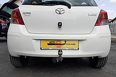 Фаркоп Toyota Yaris 2006-2014 (Тойота Яріс 2) оцинкований