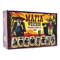 Командная ролевая игра "MAFIA WESTERN" MKZ0815, 24 карточки Advert Командна рольова гра "MAFIA WESTERN"