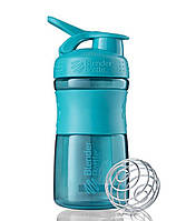 Шейкер спортивный (бутылка) BlenderBottle SportMixer Flip 20oz/590ml Teal r_780