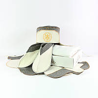 Подарочный набор для бани и сауны Luxyart "Ушанка" 5 предметов (N-140) sm