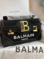 Жіноча сумочка Balmain black mini Premium 22/14/8
