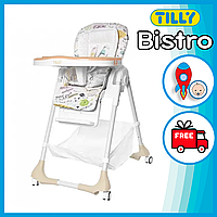 Дитячий стілець для годування Tilly Bistro (T-641/2) знімний столик, ремені безпеки PRO_90