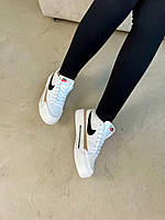 Женские кроссовки Nike Court Legacy White Black, жіночі кеди Найк білі, Жіноче взуття