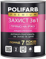 Polifarb Захист 3в1 тем.зел. 0,9 кг
