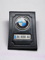 Обложка гос.номер BMW