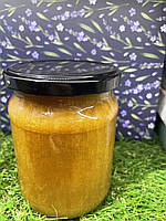 Мед натуральный Карпатский гречано-цветочний фасованый в банках 05кг пчелиный свежий вкусный полезный